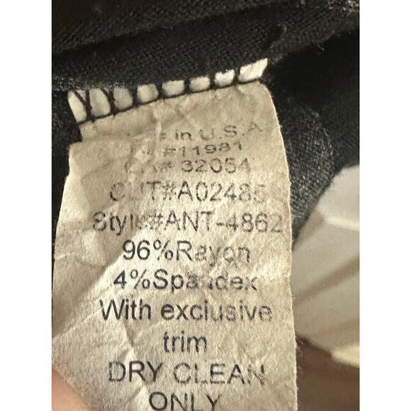 Bailey 44 ANTHROPOLOGIE Striped Tiered Column Bandage Dress Black Gray Sz Small - Picture 5 of 5